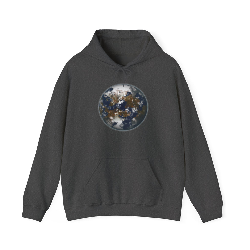 Galaxy Planet Hoodie —Facts Earth-Like Orb Space Graphic Pullover