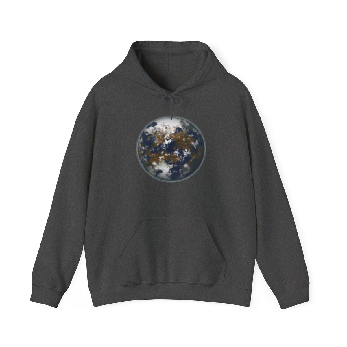 Galaxy Planet Hoodie —Facts Earth-Like Orb Space Graphic Pullover