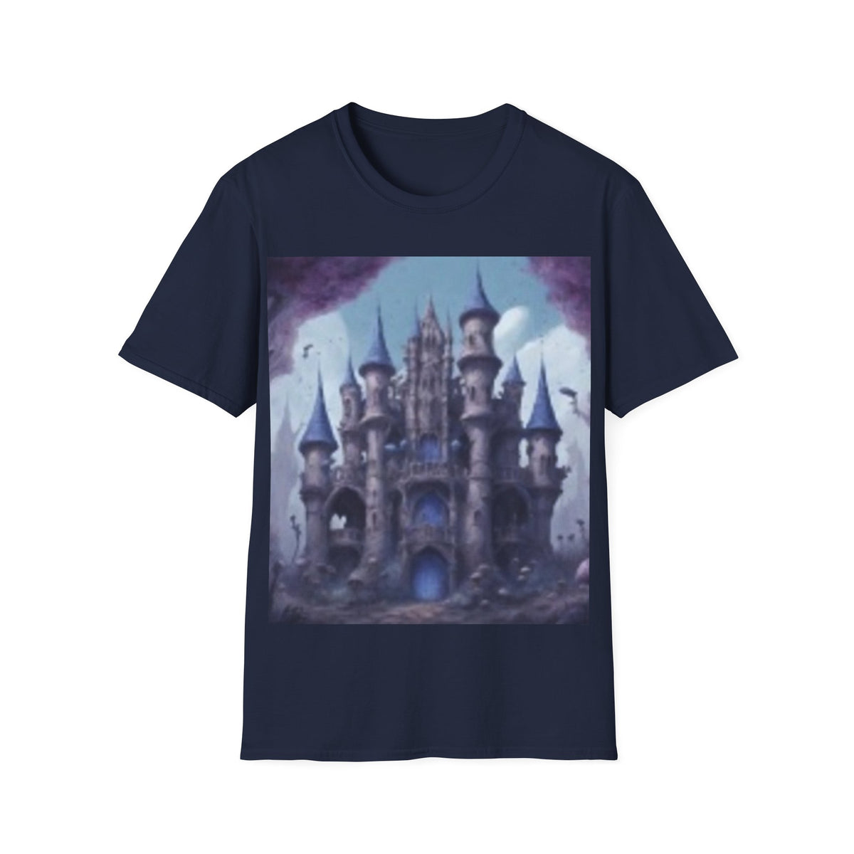 Dark Fairytale Castle T-Shirt — Gothic Fantasy Castle Tee