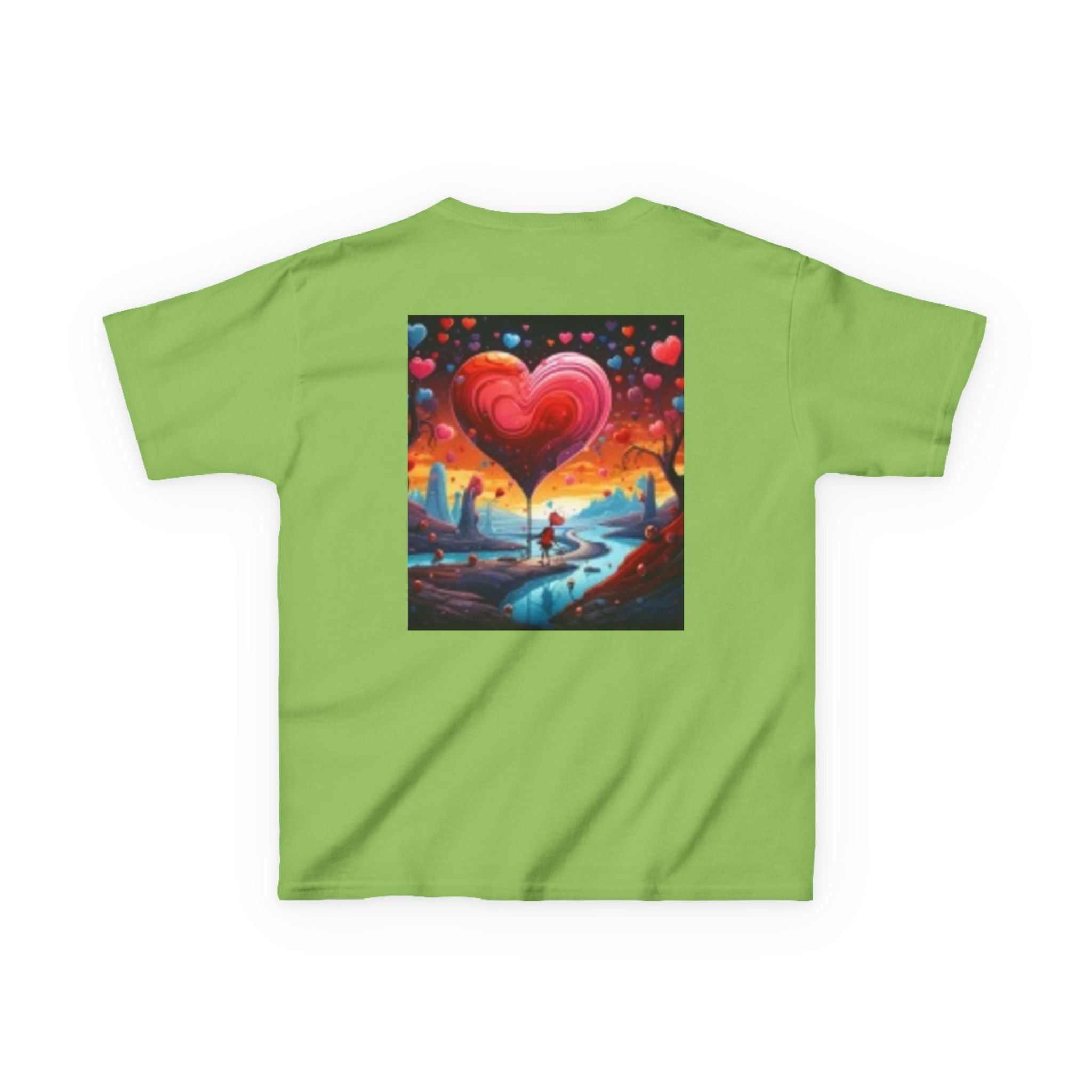 Kids T-Shirt — Cute Wide-Eyed Dog Portrait Tee for Children