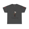 Floral Vase Graphic T-shirt — Minimal Botanical Bouquet T-Shirt