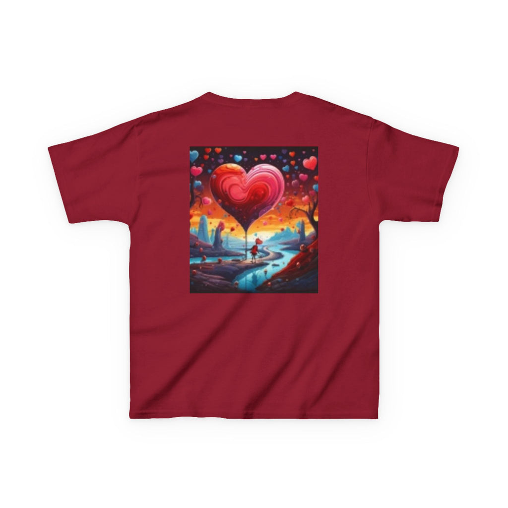 Kids T-Shirt — Cute Wide-Eyed Dog Portrait Tee for Children