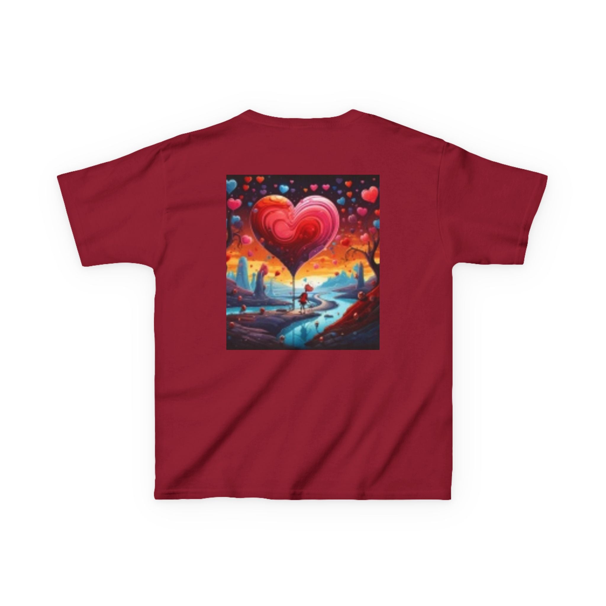 Kids T-Shirt — Cute Wide-Eyed Dog Portrait Tee for Children