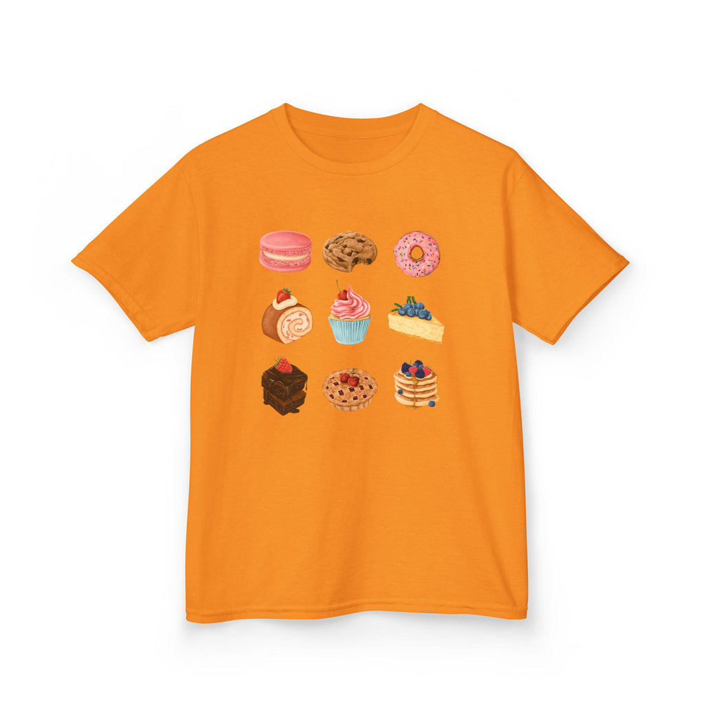 Kids Dessert T‑Shirt — Cute Pastry & Cupcake Graphic Tee