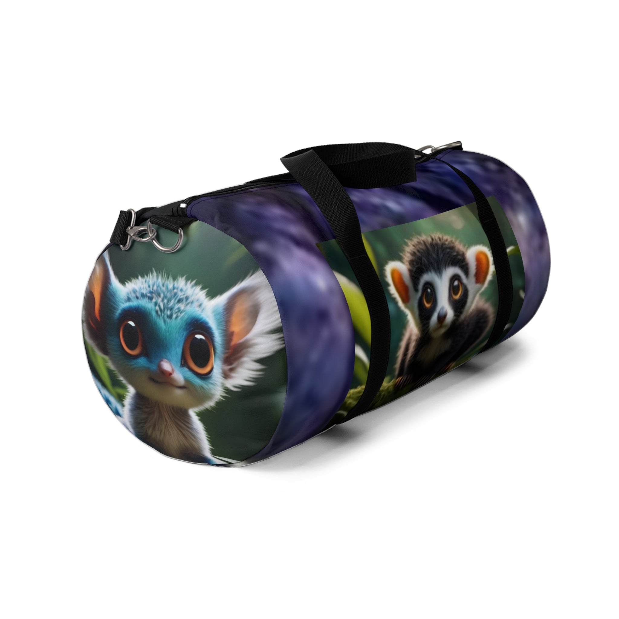 Galaxy Night & Four Animals  Duffel Bag – Cosmic Travel Gym Bag