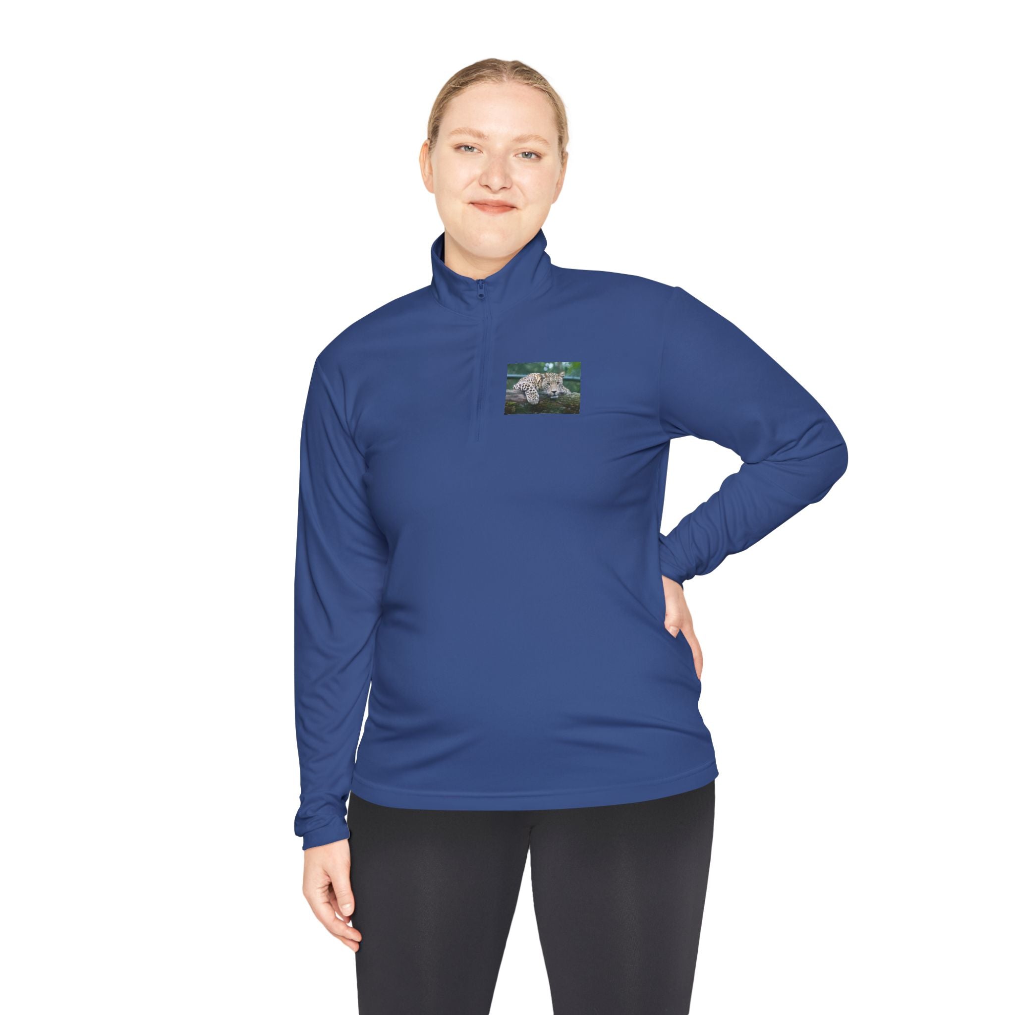 Dog Walk Sunset Quarter-Zip Pullover