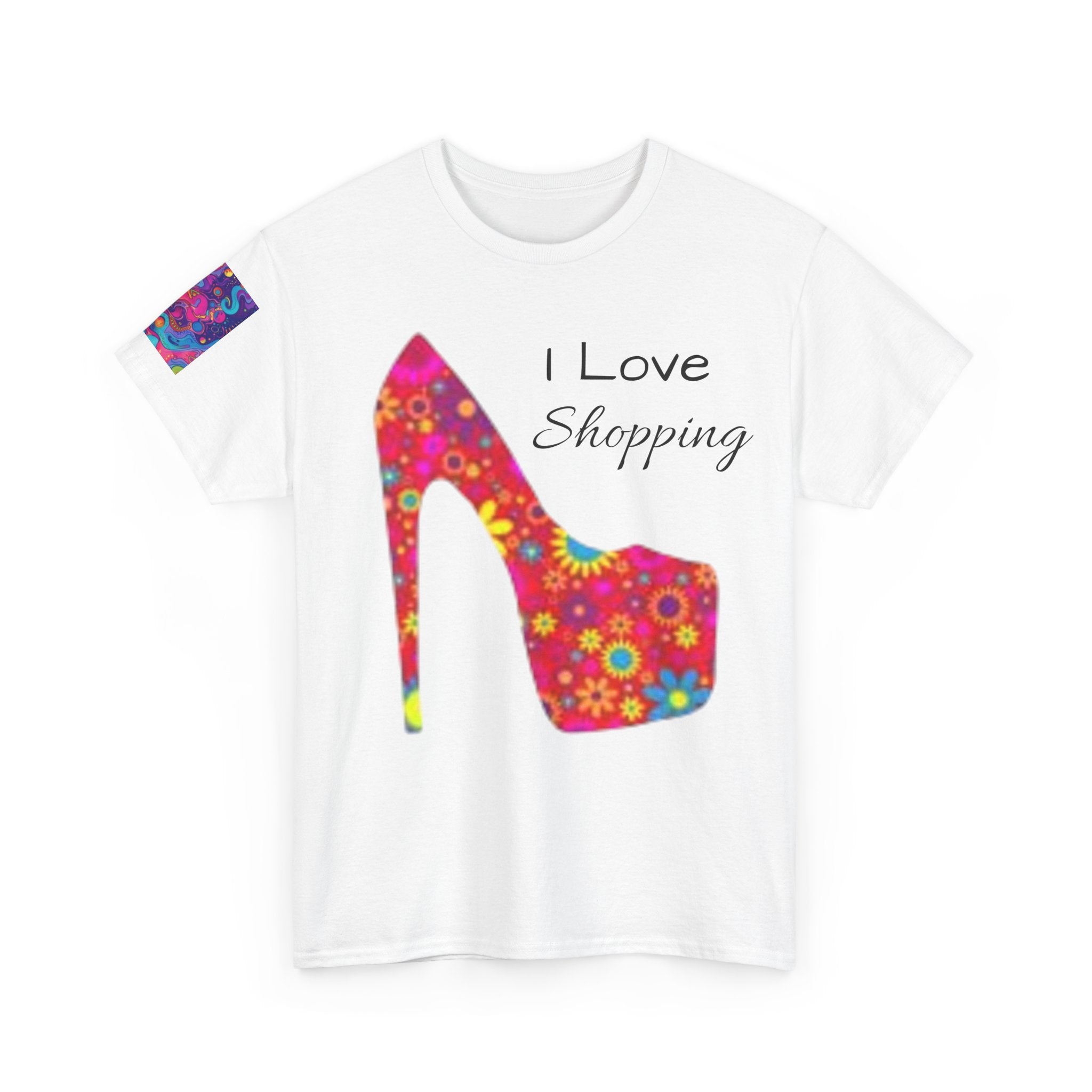 —  Floral Stiletto & Vibrant Sunset River All Women Love to Go Shopping!