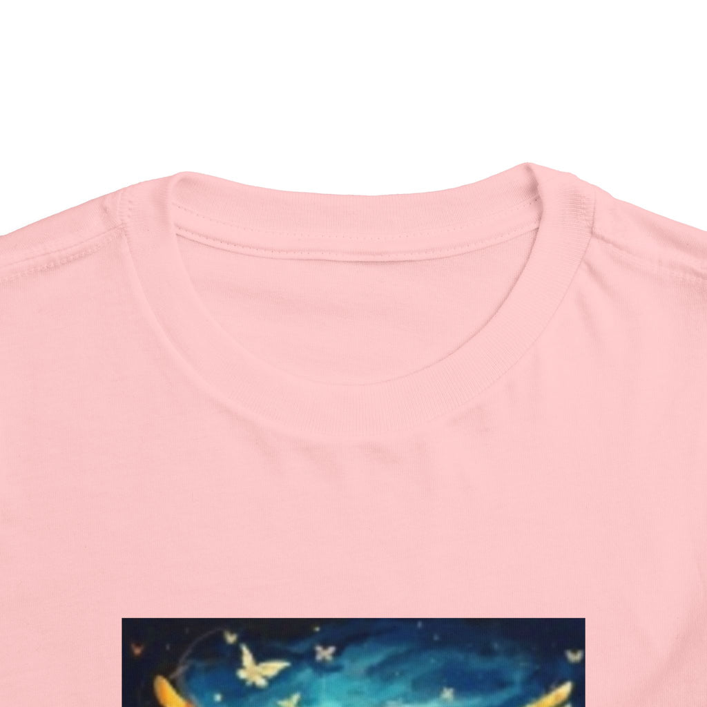 Toddler Tee — Angelic Flying Elephant Graphic Kids Shirt
