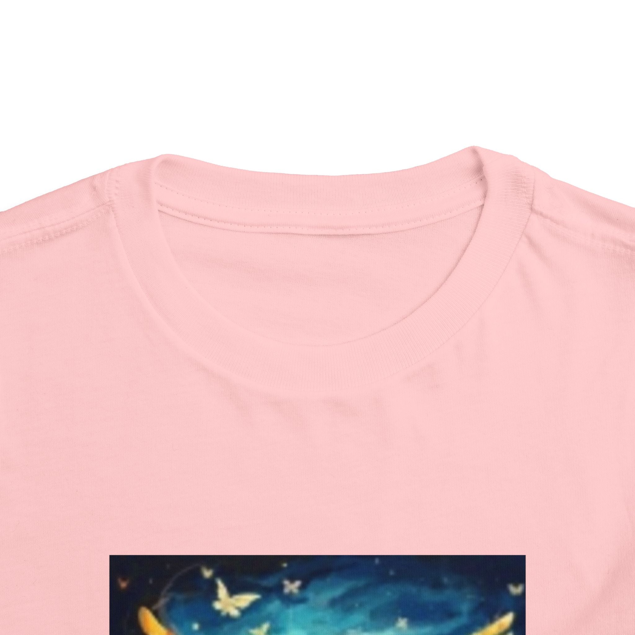 Toddler Tee — Angelic Flying Elephant Graphic Kids Shirt
