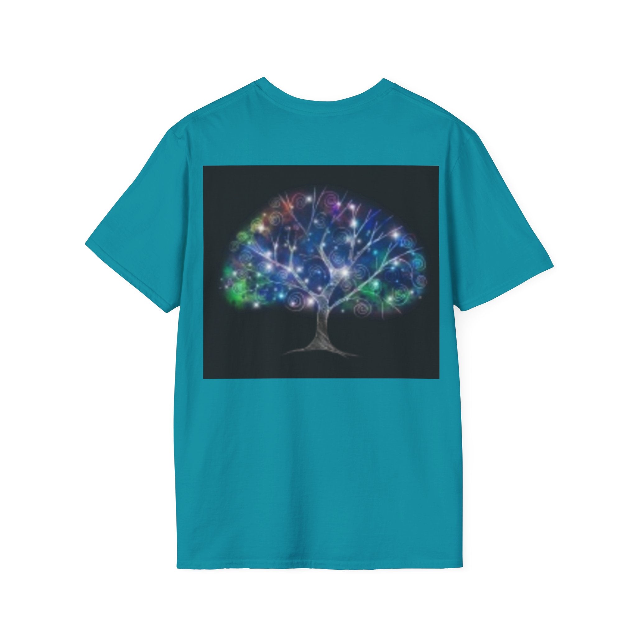 Surprised Sun & Moon T‑Shirt — Cute Cosmic Cartoon Solar Duo Tee