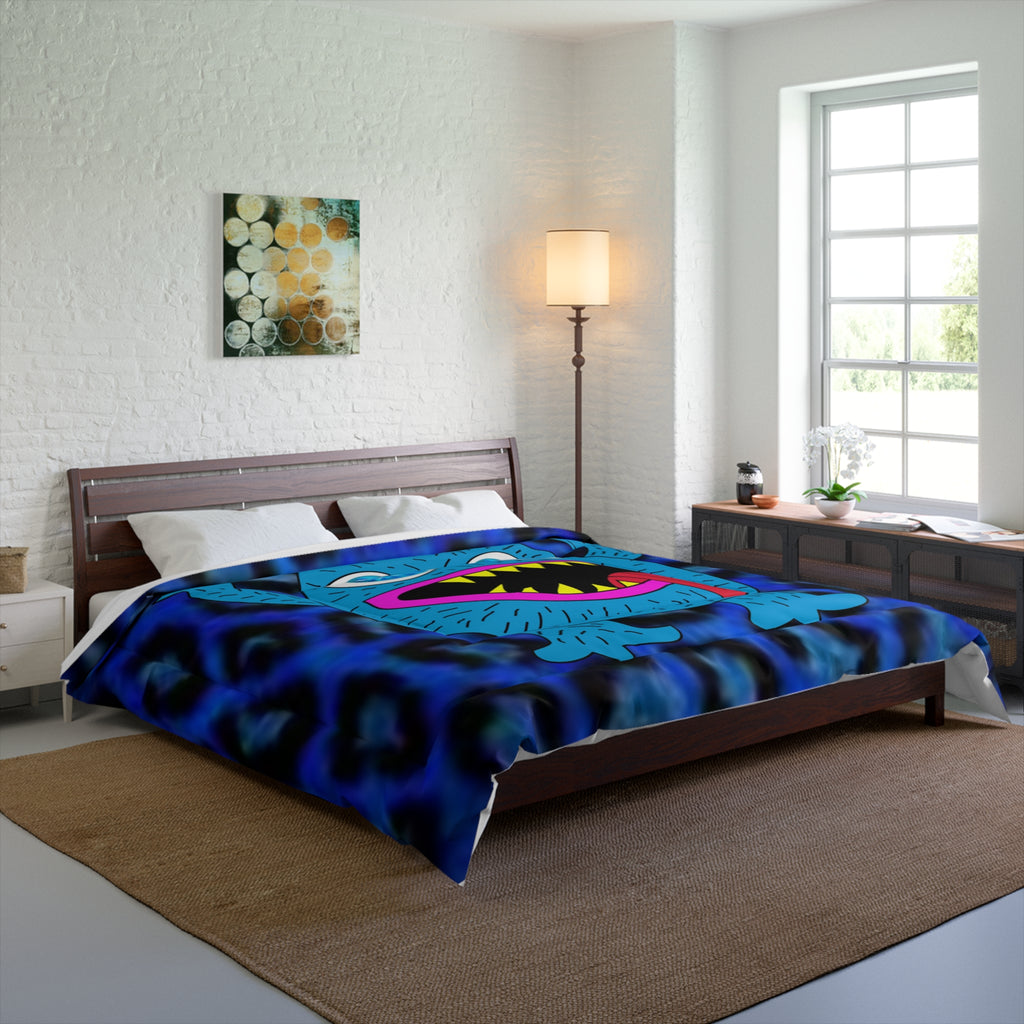 White Down-Alternative Comforter - Lightweight Cozy Bedding for All Seasons