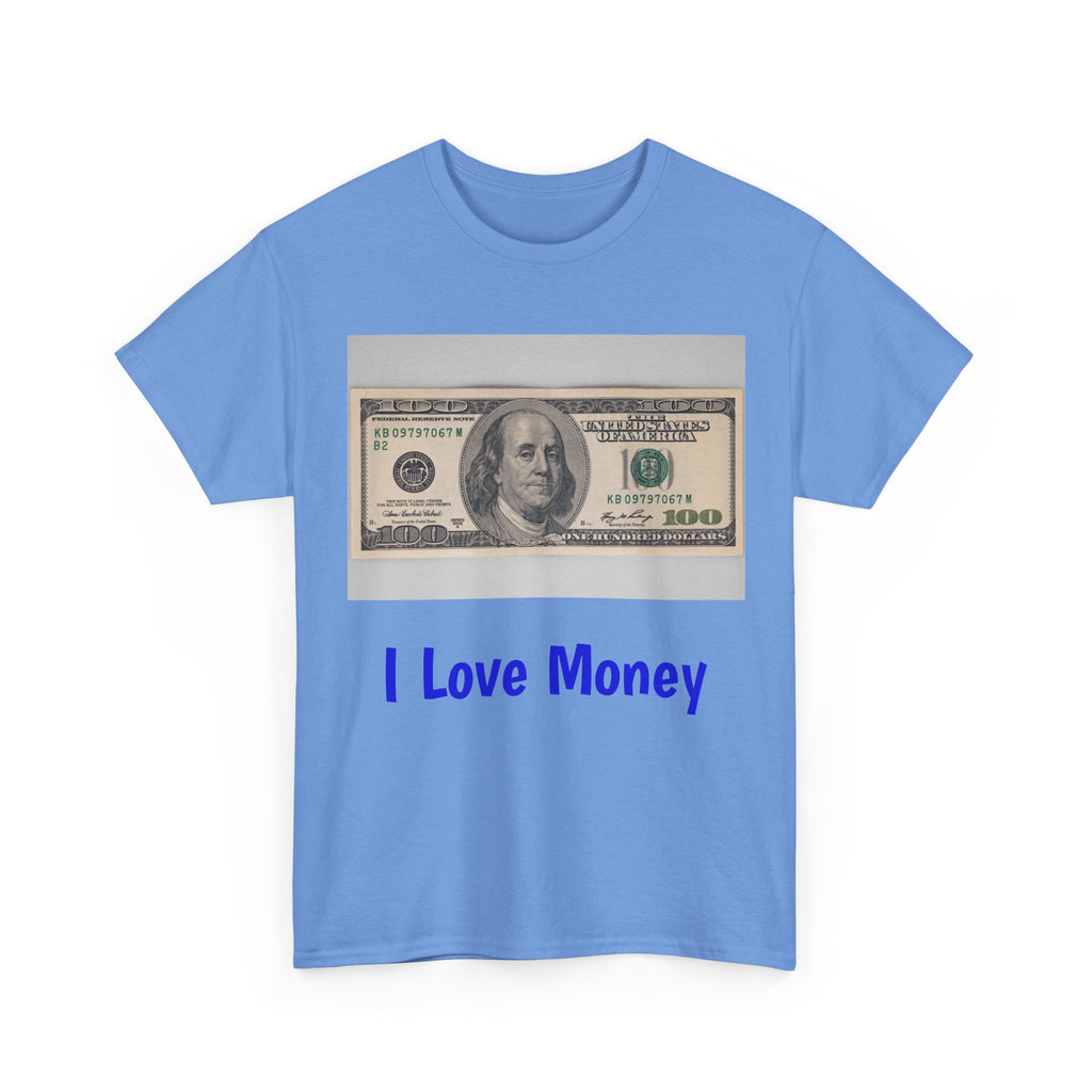 Money Print T‑Shirt – 100 Bill Graphic Tee
