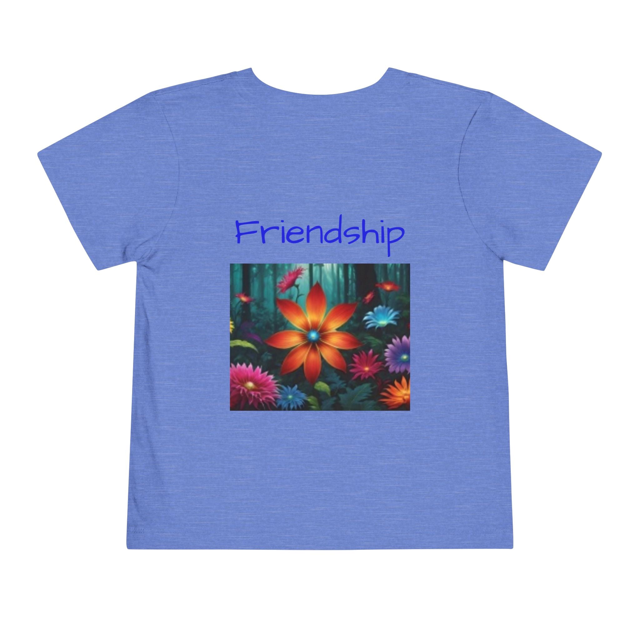 Toddler T-shirt— Cute Cartoon Animal Friends "Friendship" Graphic Shirt