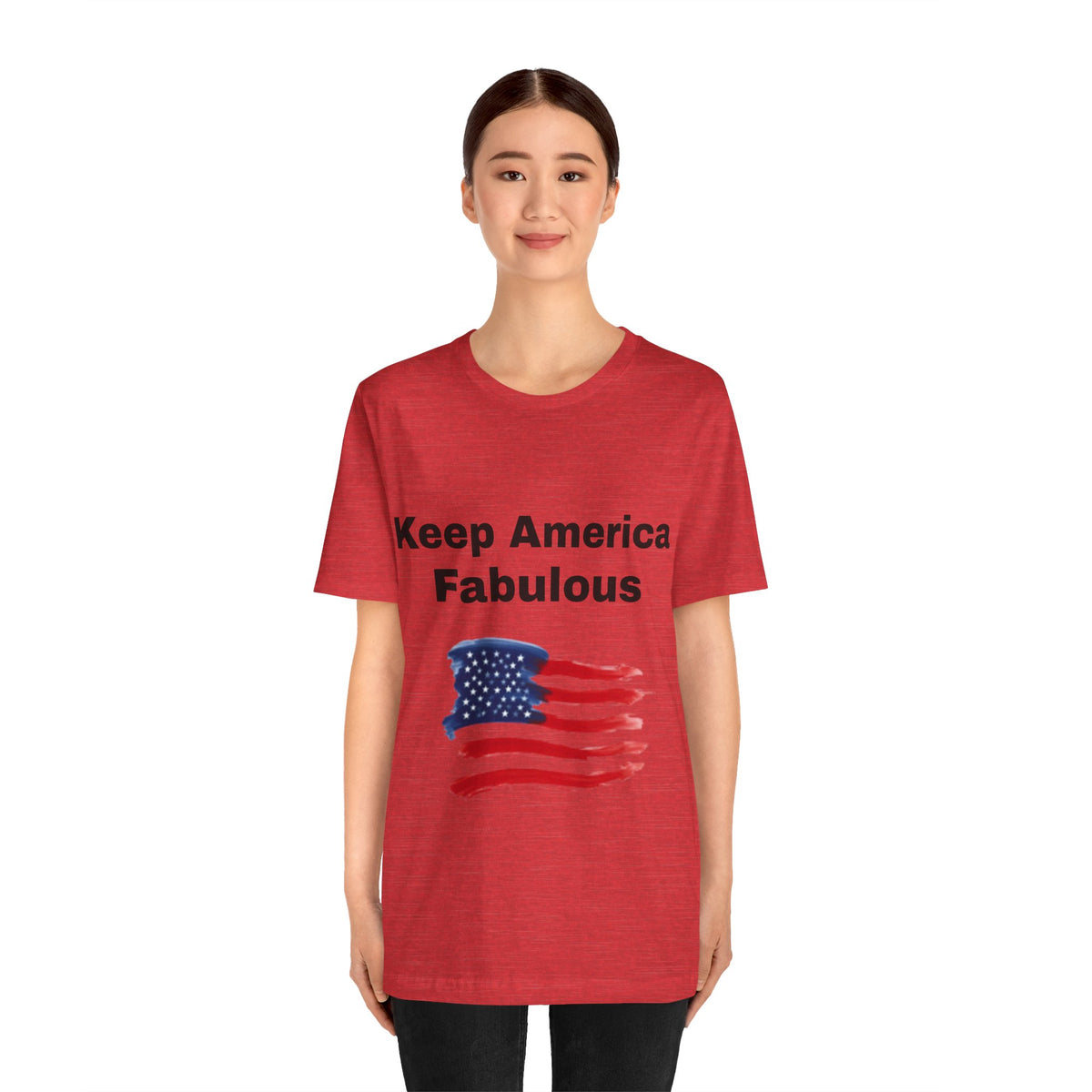 Keep America Fabulous T‑Shirt — Patriotic American Flag Tee