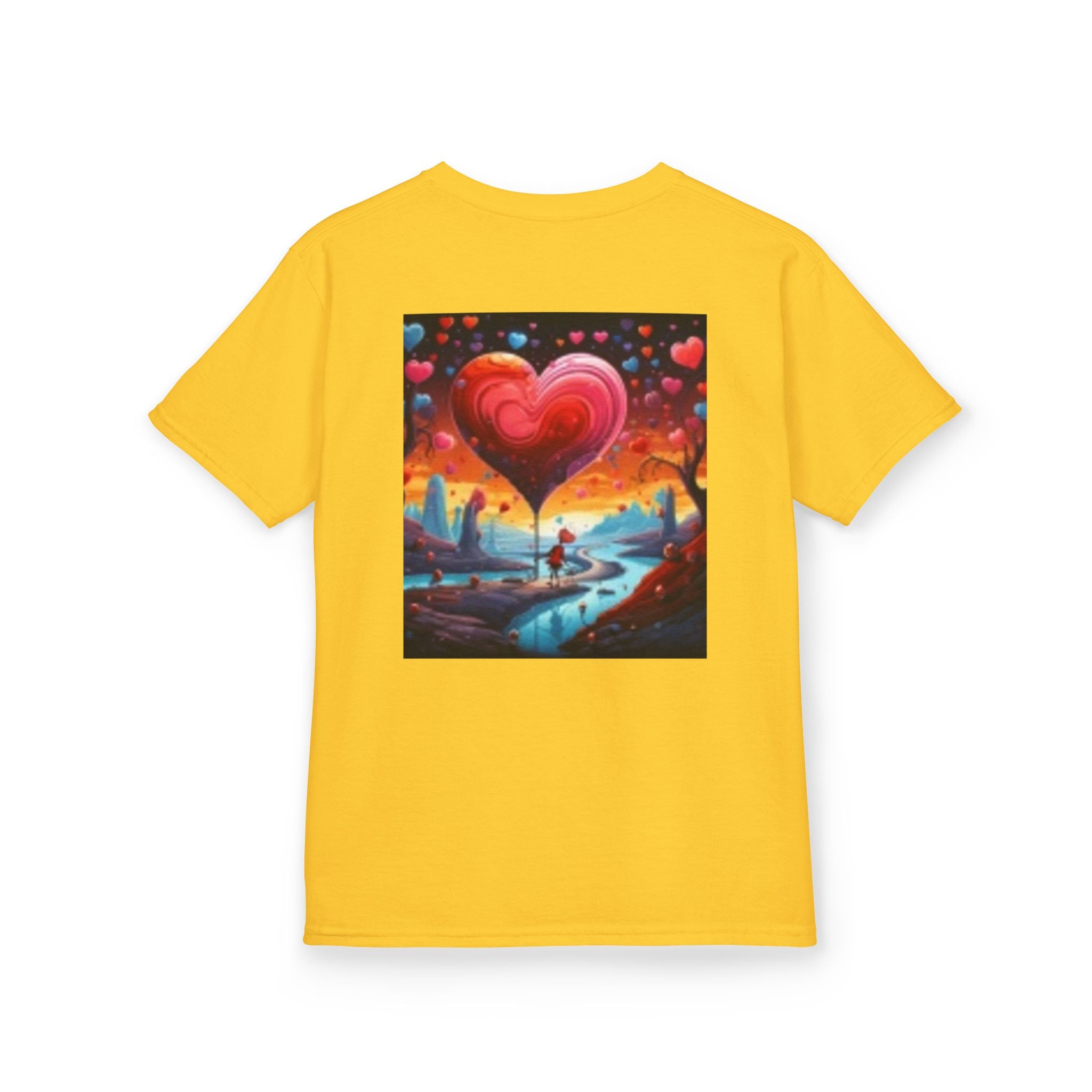 Kids T-Shirt — Cute Wide-Eyed Dog Portrait Tee for Children