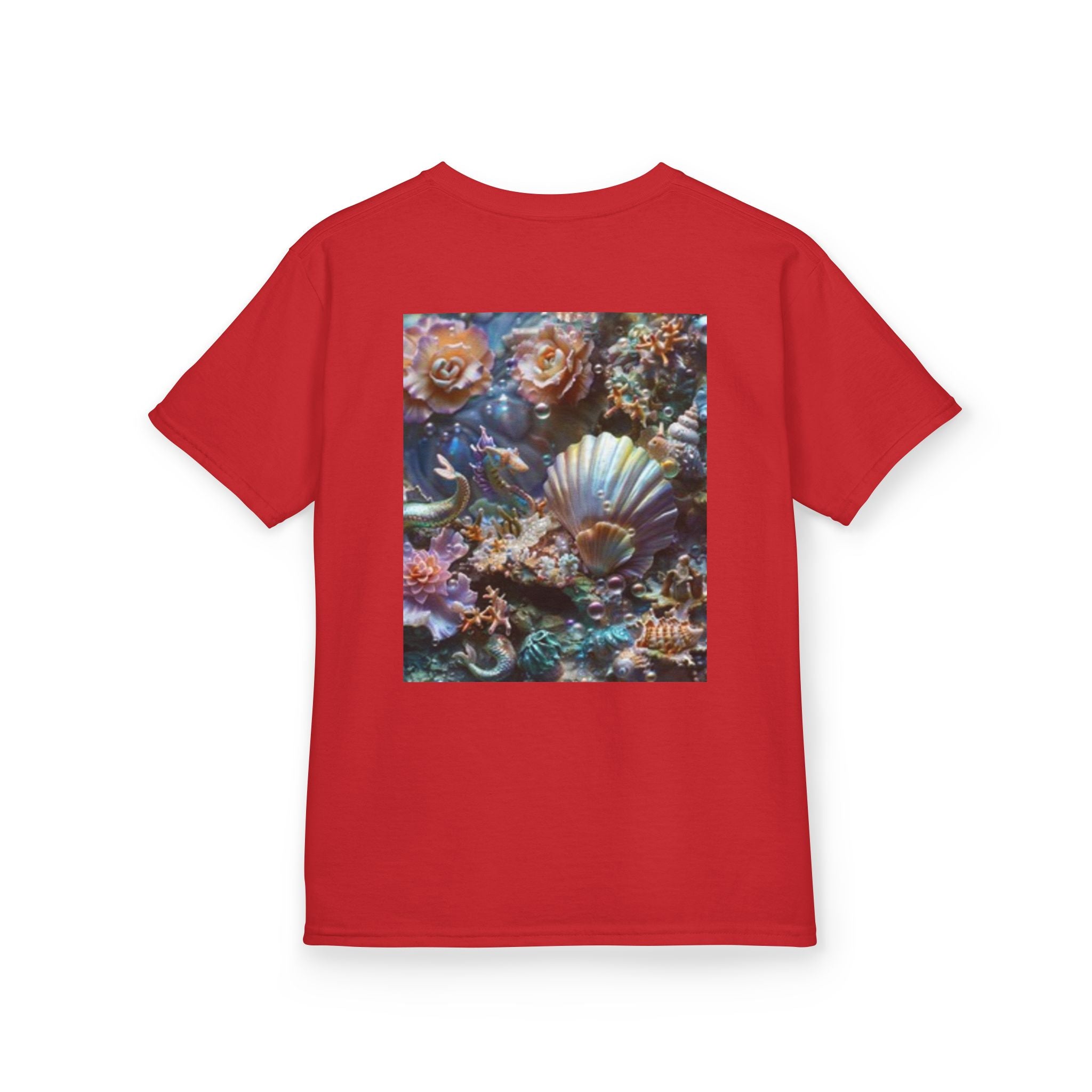 Kids Whale Tee — Neon Ocean Moon Kids T-Shirt