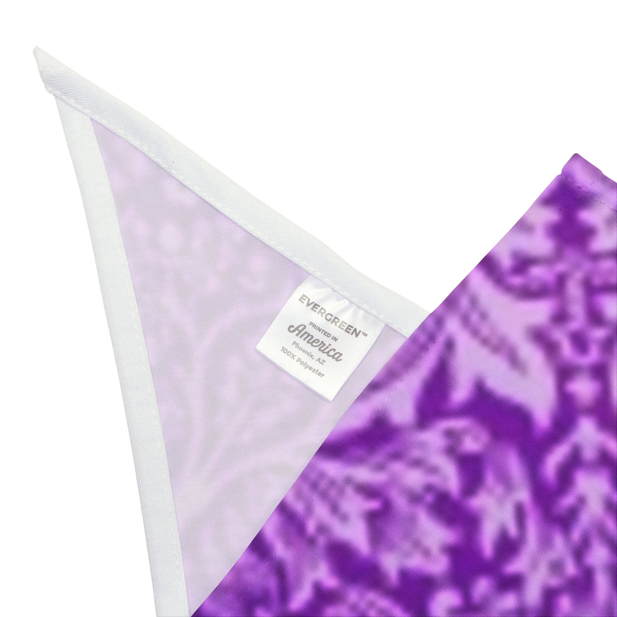 Purple Damask Pet Bandana – Floral Pattern Dog & Cat Bandana