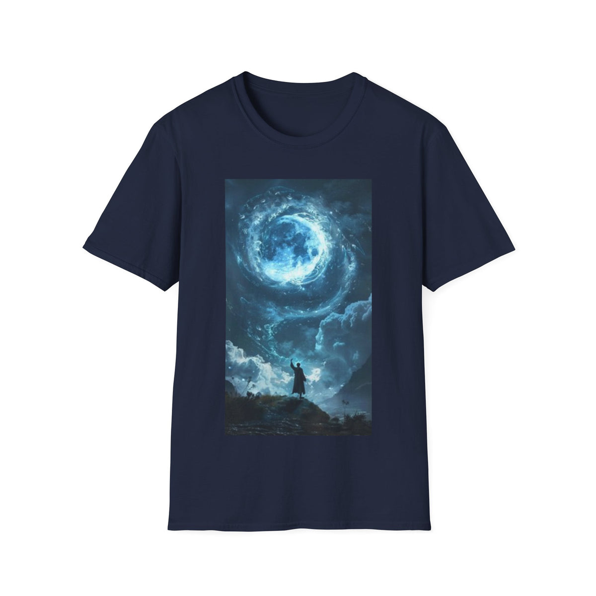 Mystic Moonlight T-Shirt — Cosmic Night Sky Fantasy Graphic Tee