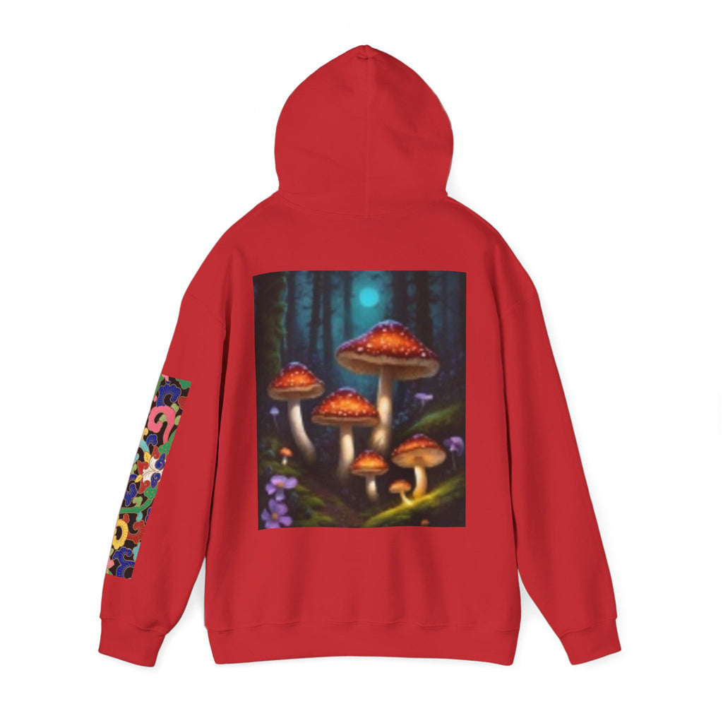 Squirrel I'm Telling Momma Mushrooms Hooded Sweatshirt