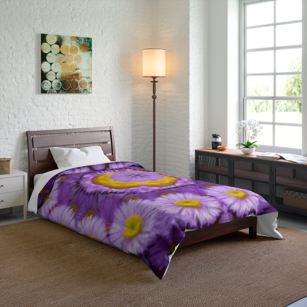 White Down Alternative Comforter - Lightweight Cozy Bedding for All Seasons