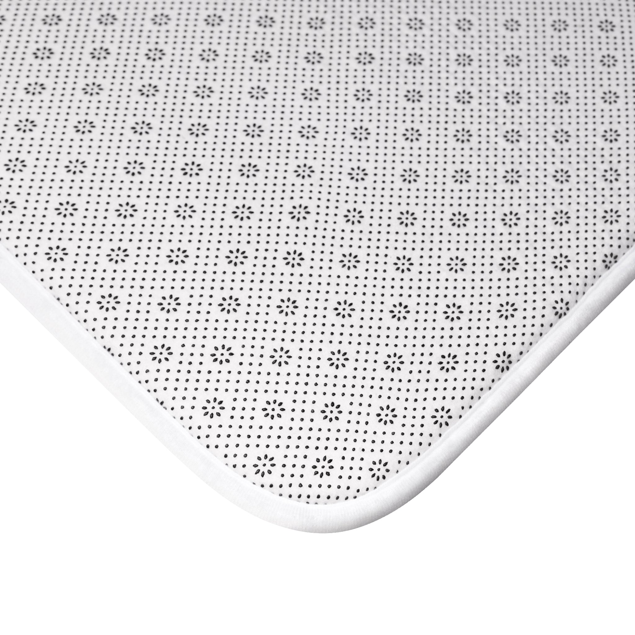 Cute Shark Bath Mat — Colorful Underwater Coral & Clownfish Kids Bath Rug