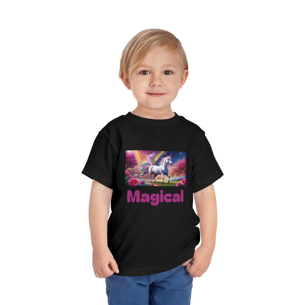 Unicorn Fantasy Toddler T-shirt — Magical Rainbow Unicorn Shirt