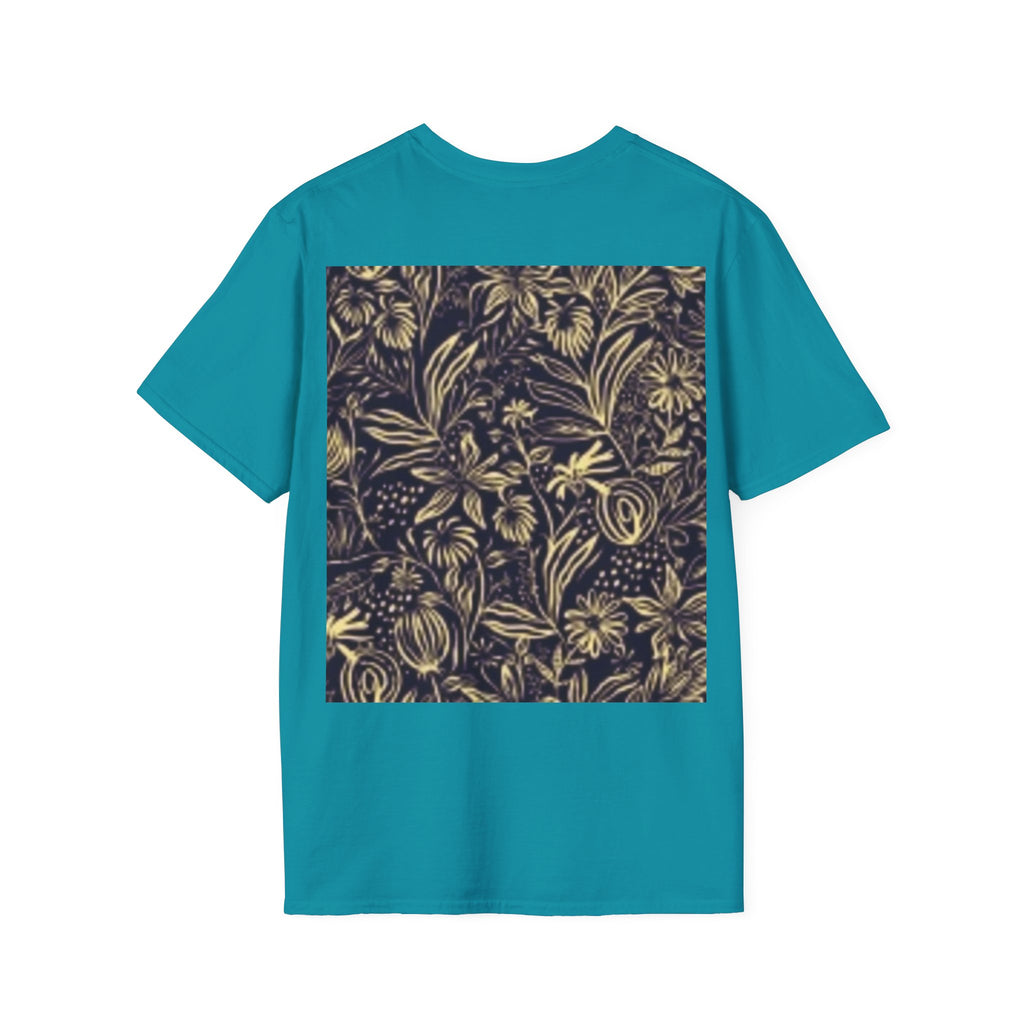 Mystic Moon Eye T-Shirt — Celestia lGraphic T-shirt  with Floral Back Panel