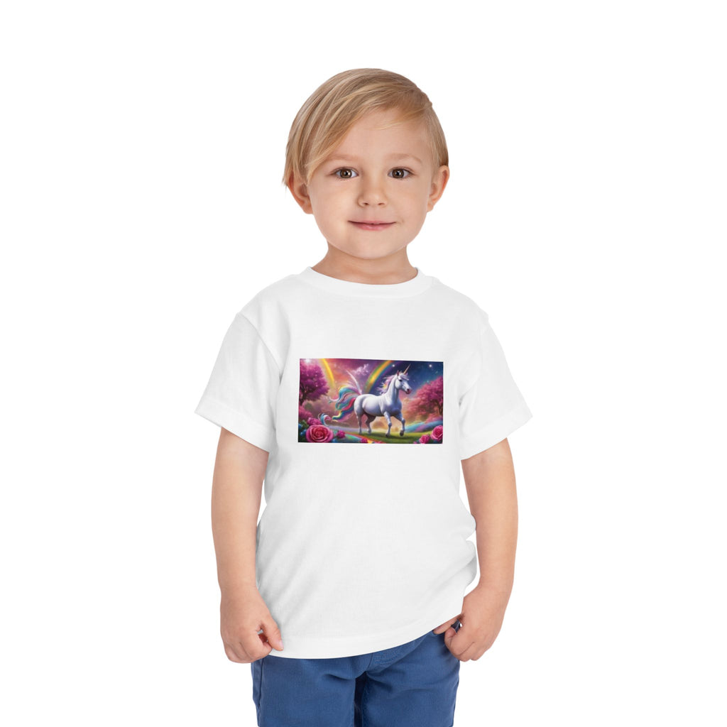 Unicorn Fantasy Toddler T-shirt — Magical Rainbow Unicorn Shirt