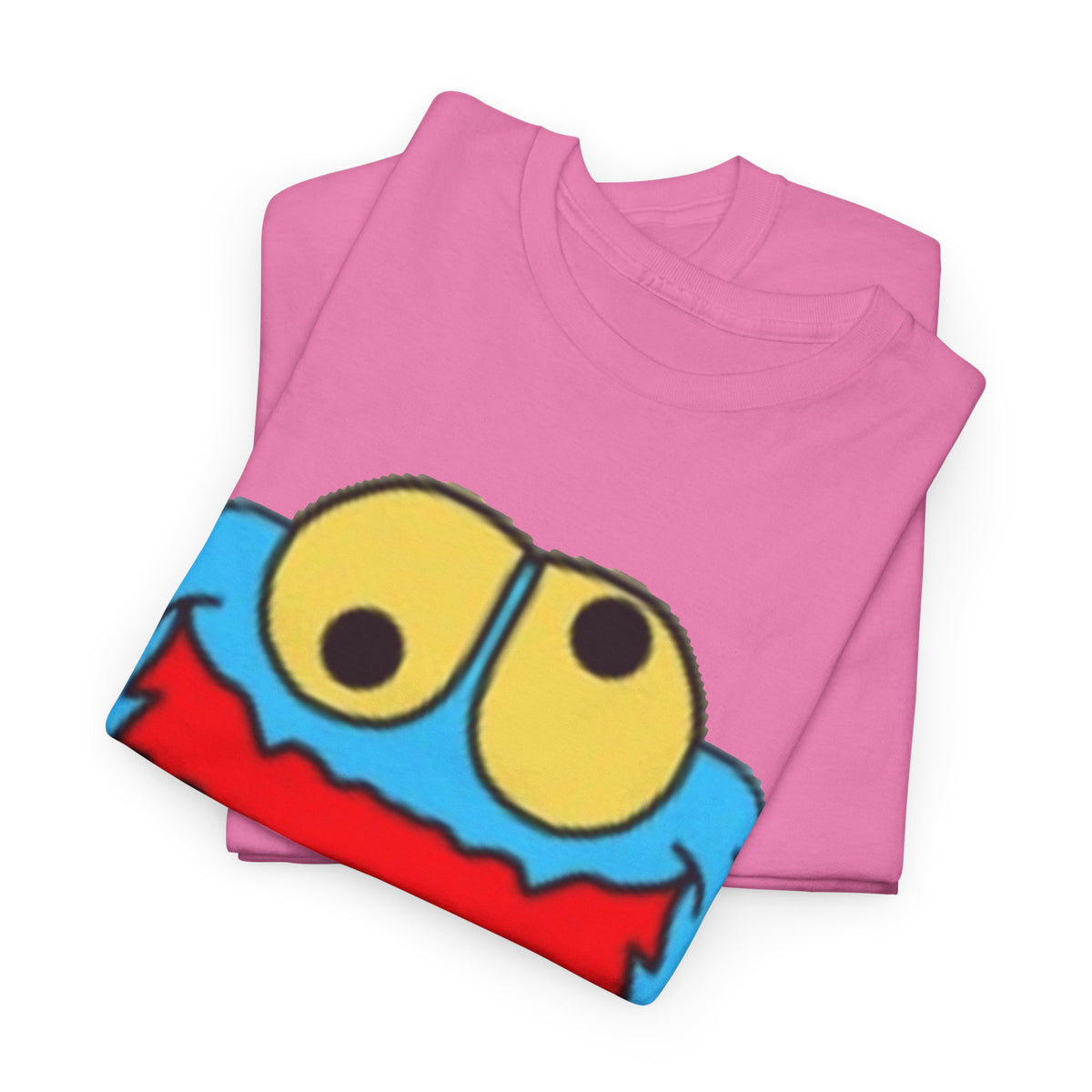 Silly Cookie Monster Unisex Heavy Cotton Tee