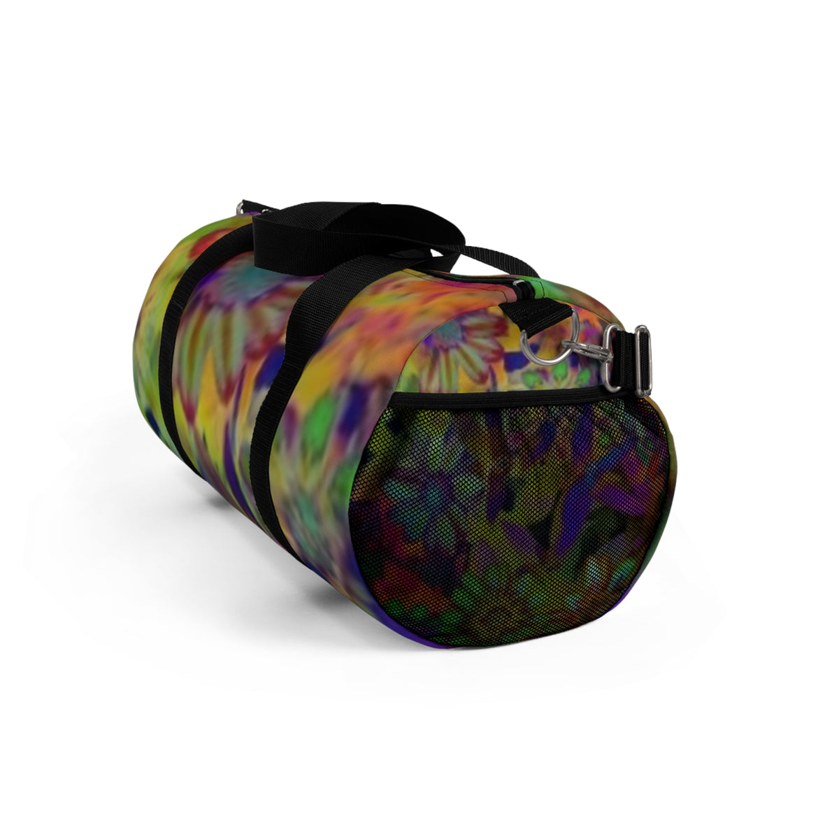 Vibrant Floral Duffel Bag - Colorful Boho Travel & Gym Bag