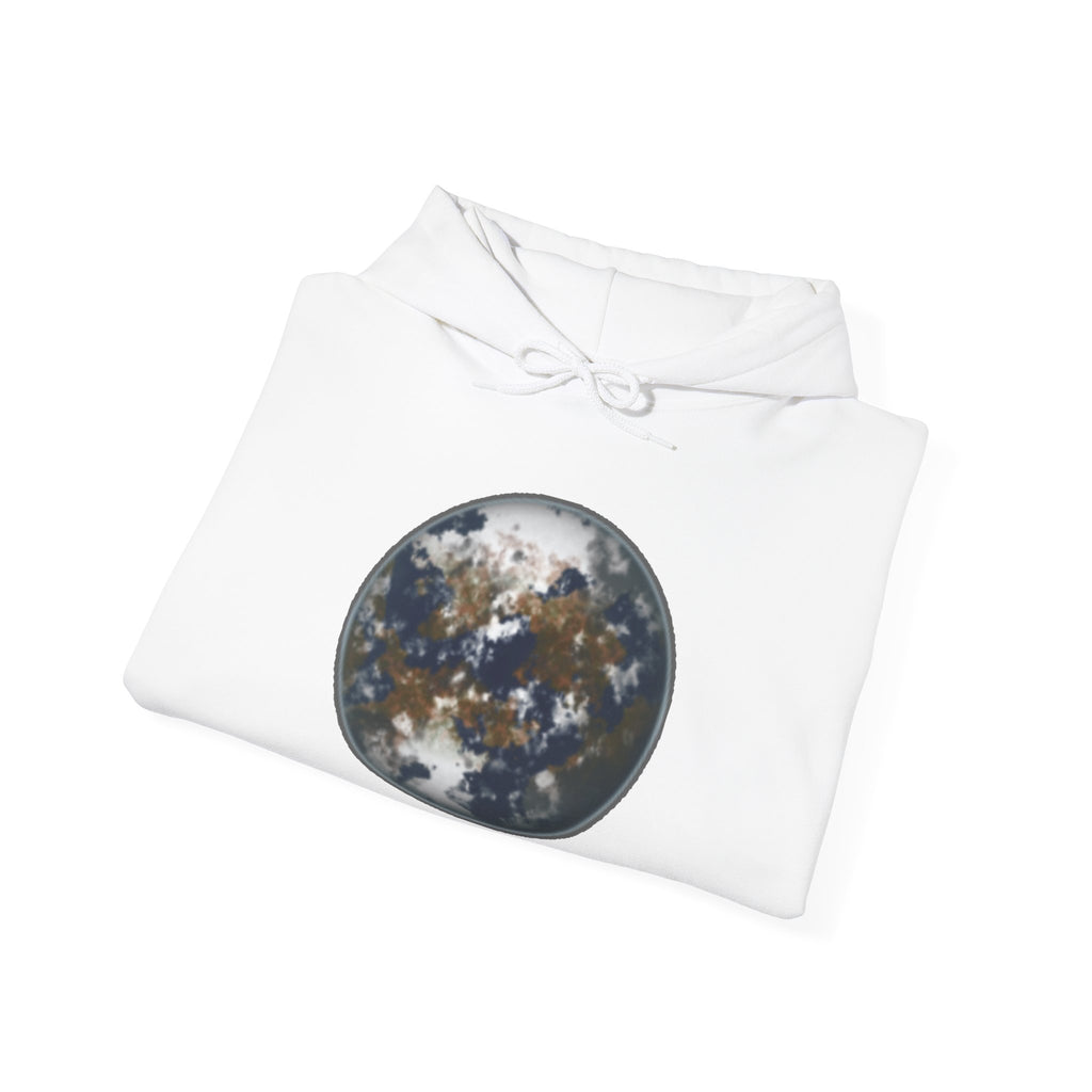 Galaxy Planet Hoodie —Facts Earth-Like Orb Space Graphic Pullover