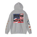 TRUMP a du Cran Drapeau américain Sweat à capuche graphique — Poing patriotique