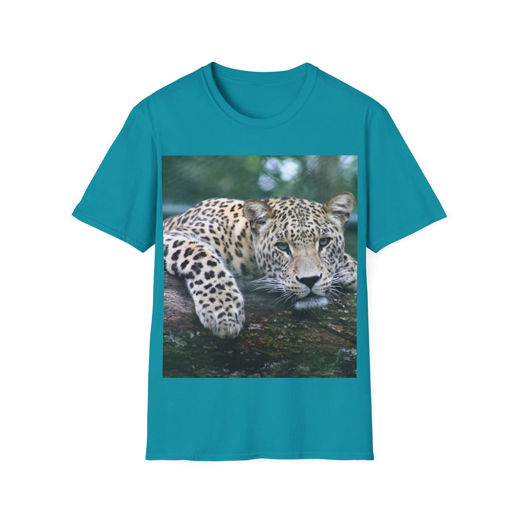 Leopard Gaze T-Shirt — Bold Wildlife Photo Tee