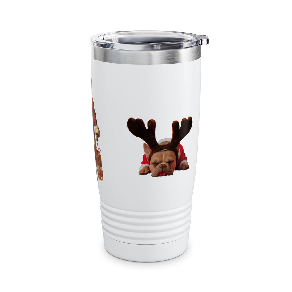 Vintage Santa 20oz Tumbler — Merry Christmas Travel Mug