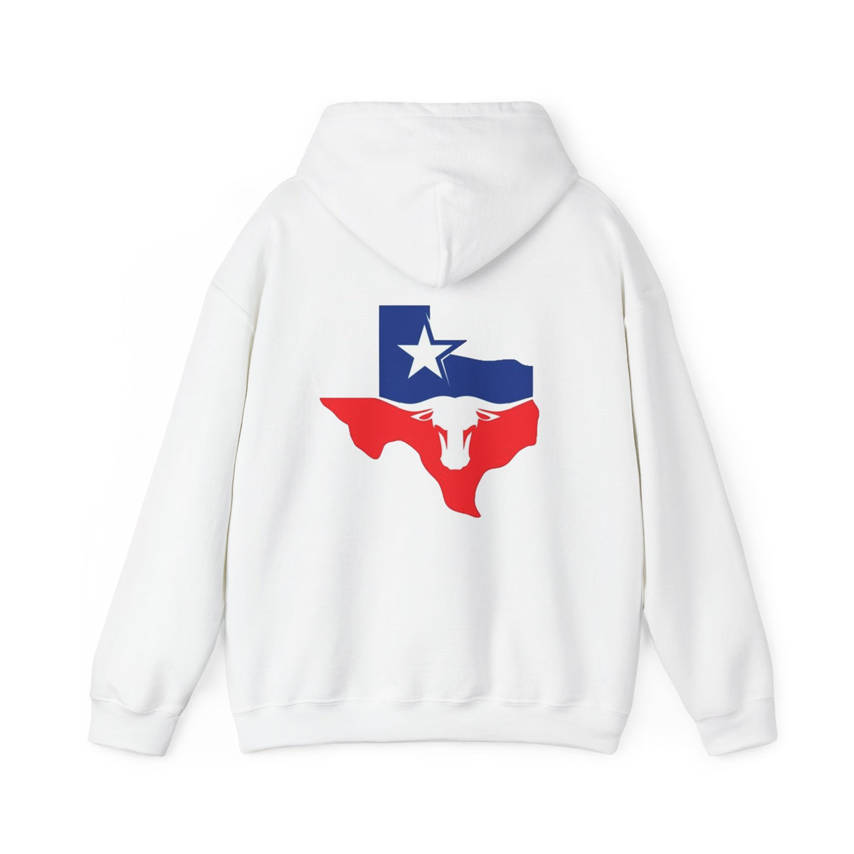 Texas Longhorn State Hoodie — Lone Star Map Design