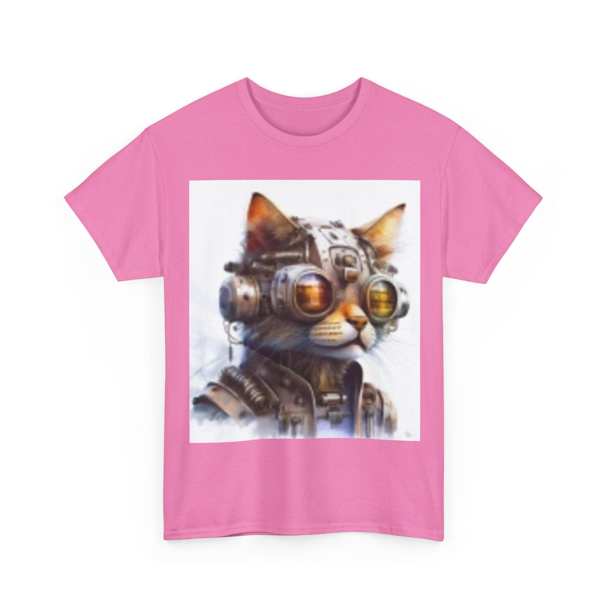 Space Age Cat Tee — Retro Sci‑Fi Cat Pilot Graphic T-Shirt