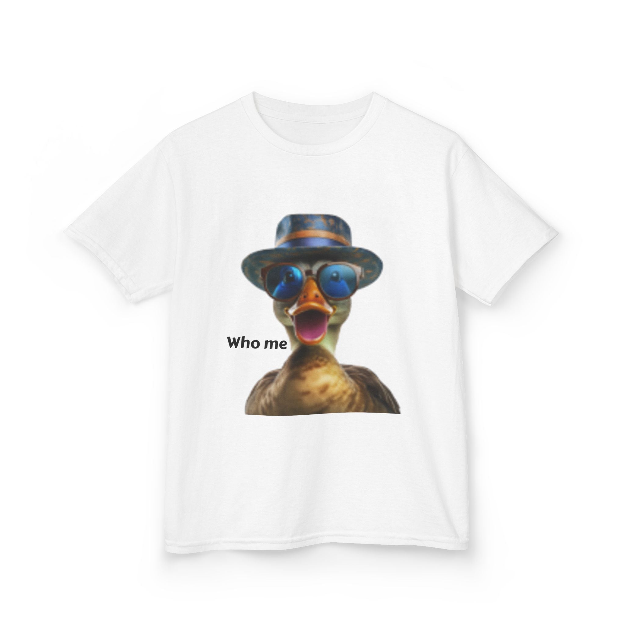 Kids Duck Tee — Cool Duck with Sunglasses & Hat Graphic