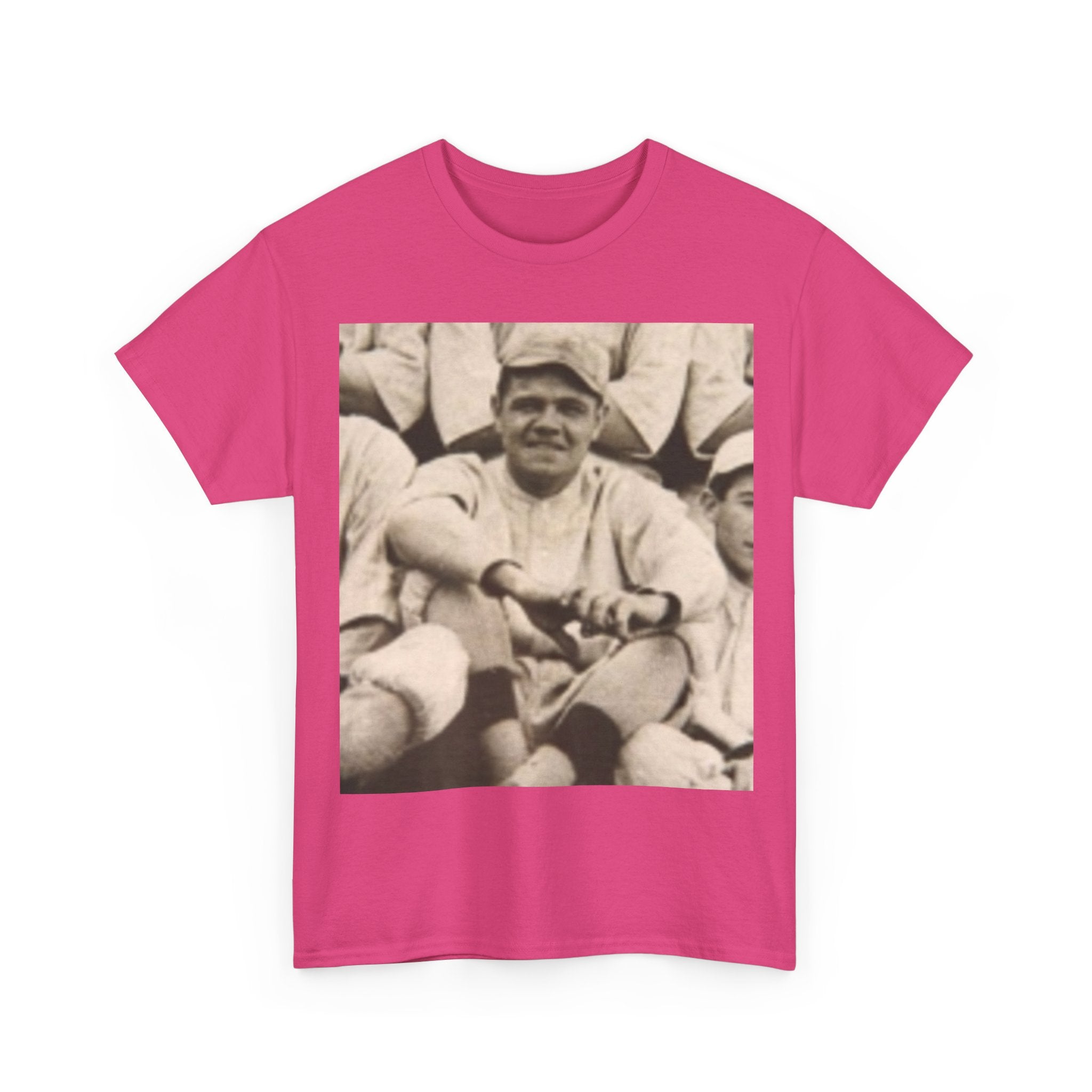 Babe Ruth Vintage Baseball Team Photo Tee
