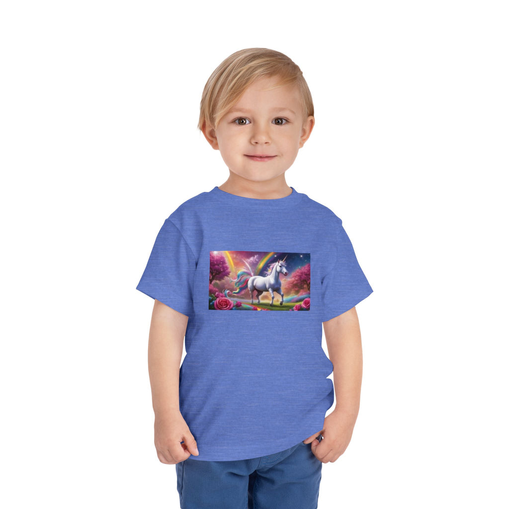 Unicorn Fantasy Toddler T-shirt — Magical Rainbow Unicorn Shirt