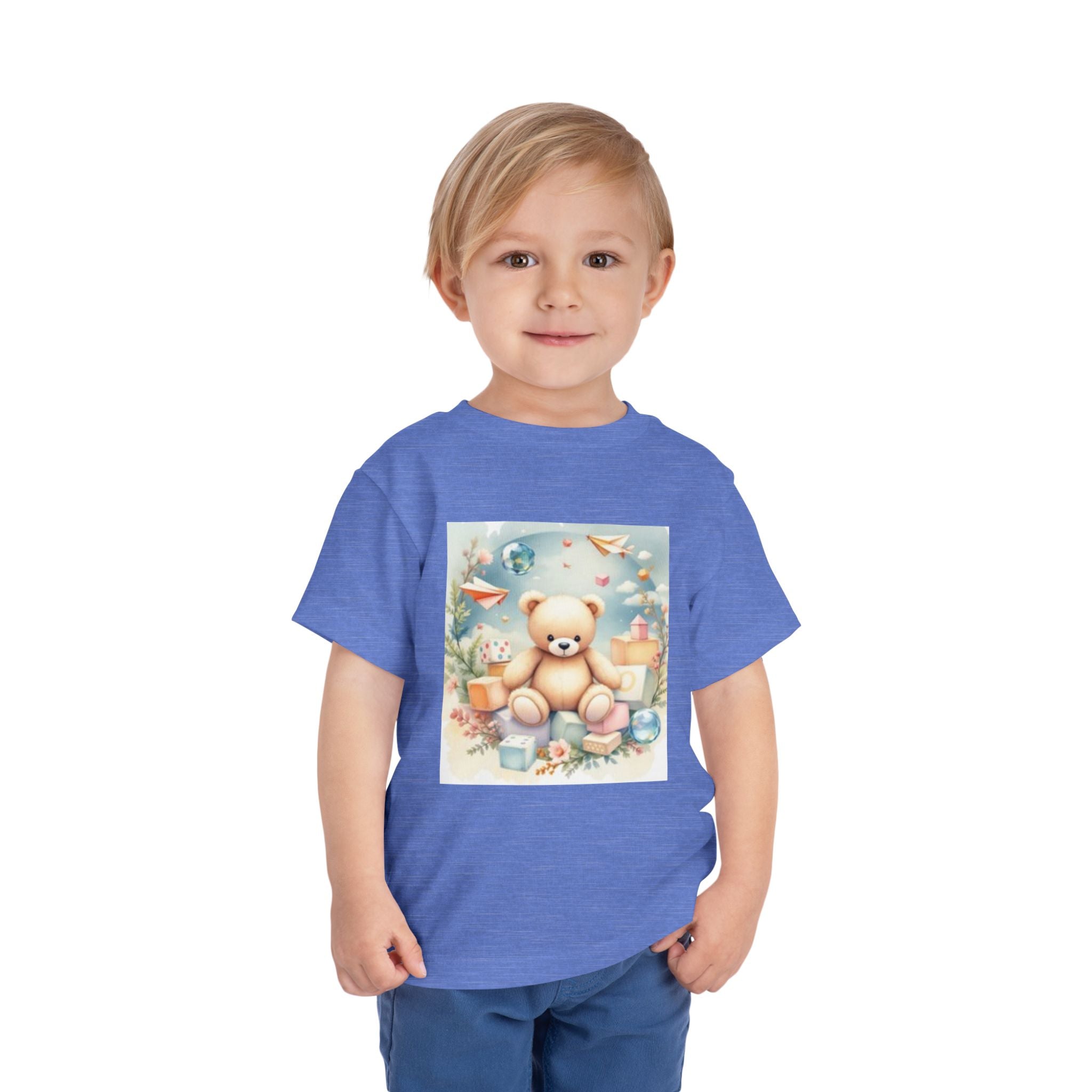 Teddy Bear Baby Toddler Tee – Cute Plush Toy Nursery Shirt