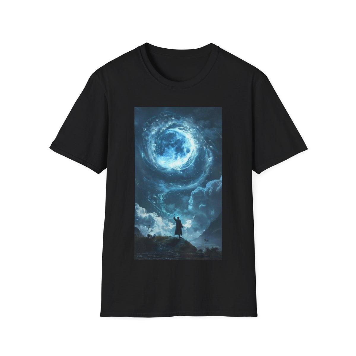 Mystic Moonlight T-Shirt — Cosmic Night Sky Fantasy Graphic Tee