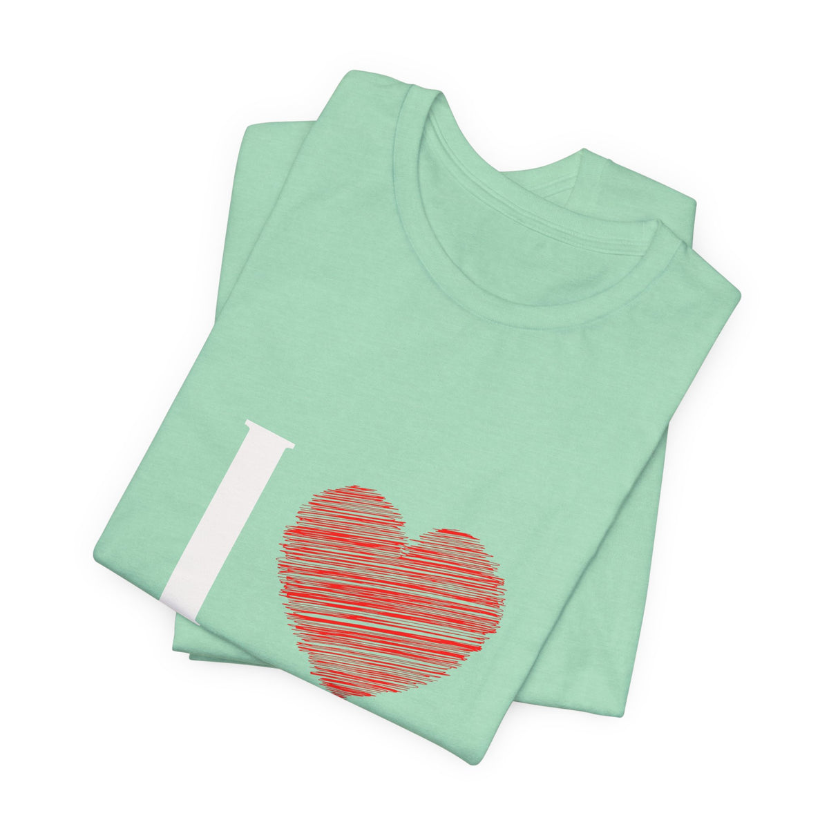 I  Love TX T-Shirt - Texas Love Graphic Tee