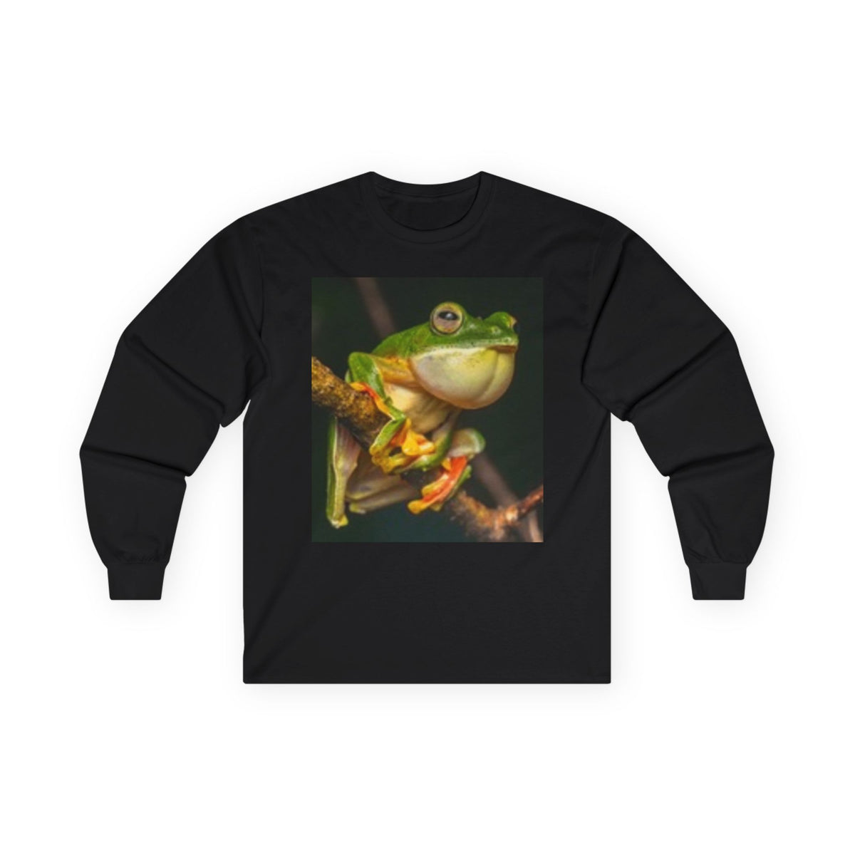 Tree Frog Long Sleeve Tee — Tropical Nature Wildlife Shirt