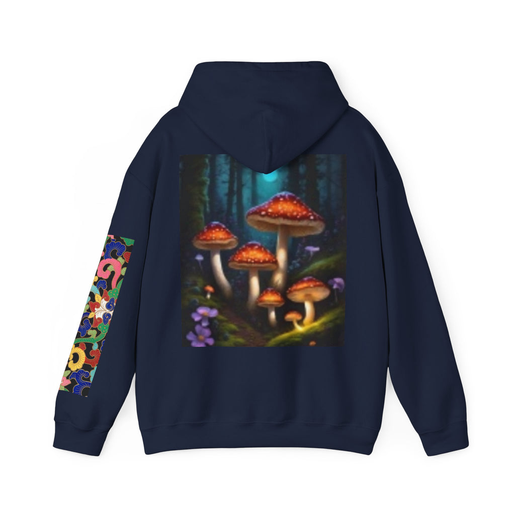 Squirrel I'm Telling Momma Mushrooms Hooded Sweatshirt