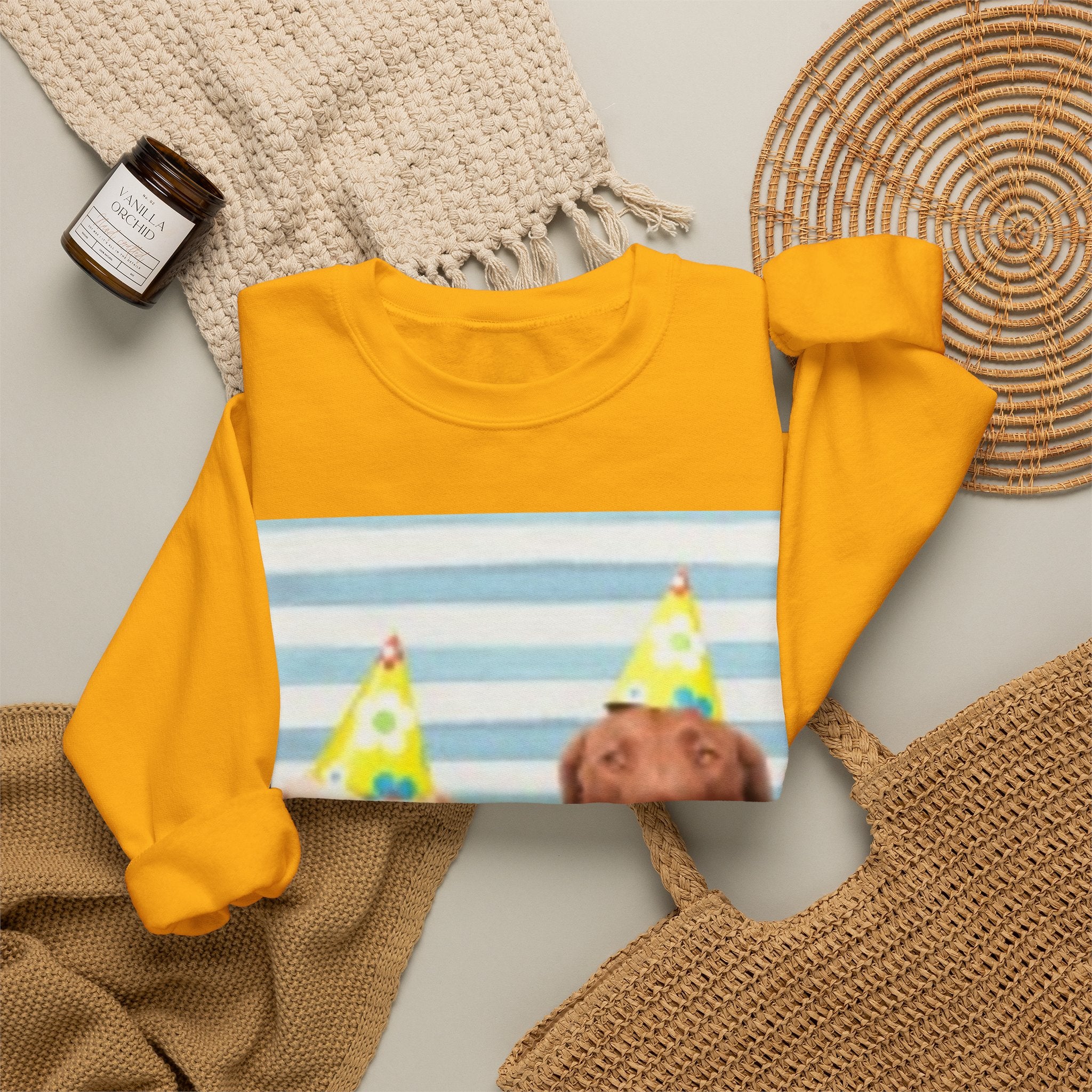 Birthday Dogs Happy Birthday to Me Crewneck Sweatshirt