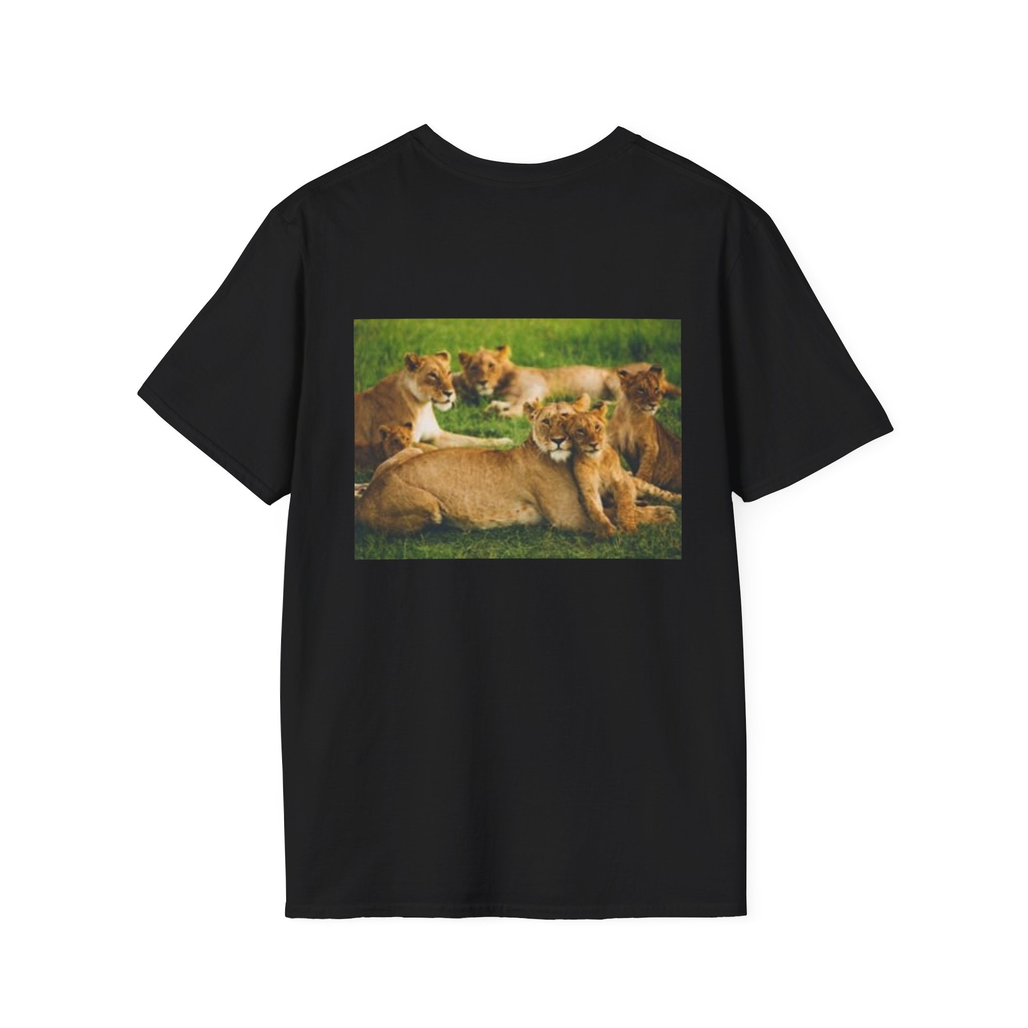 Lion Portrait T‑Shirt — Majestic Lion Face & Pride Photo Tee