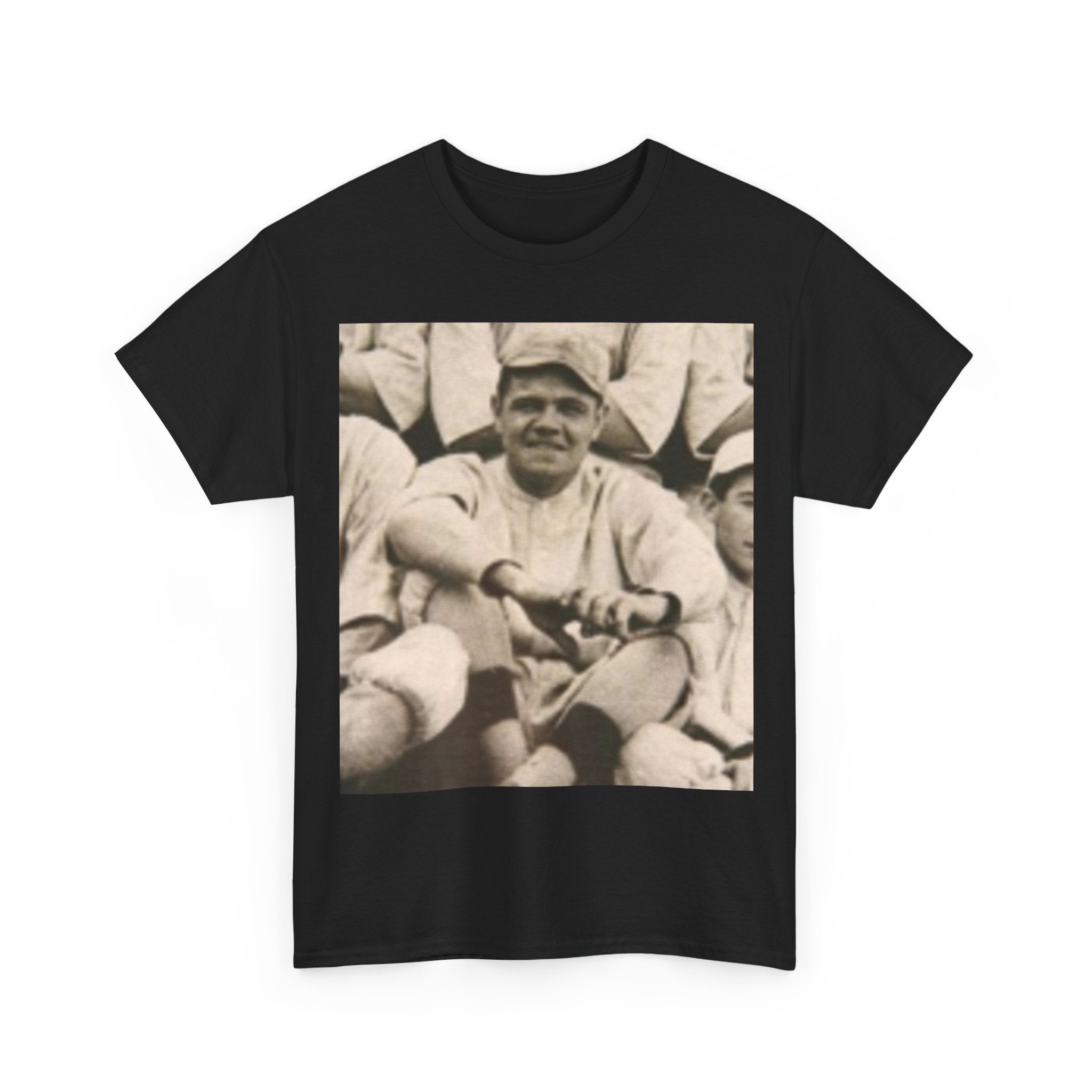 Babe Ruth Vintage Baseball Team Photo Tee