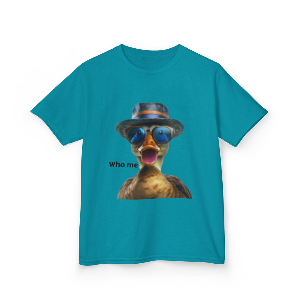 Kids Duck Tee — Cool Duck with Sunglasses & Hat Graphic