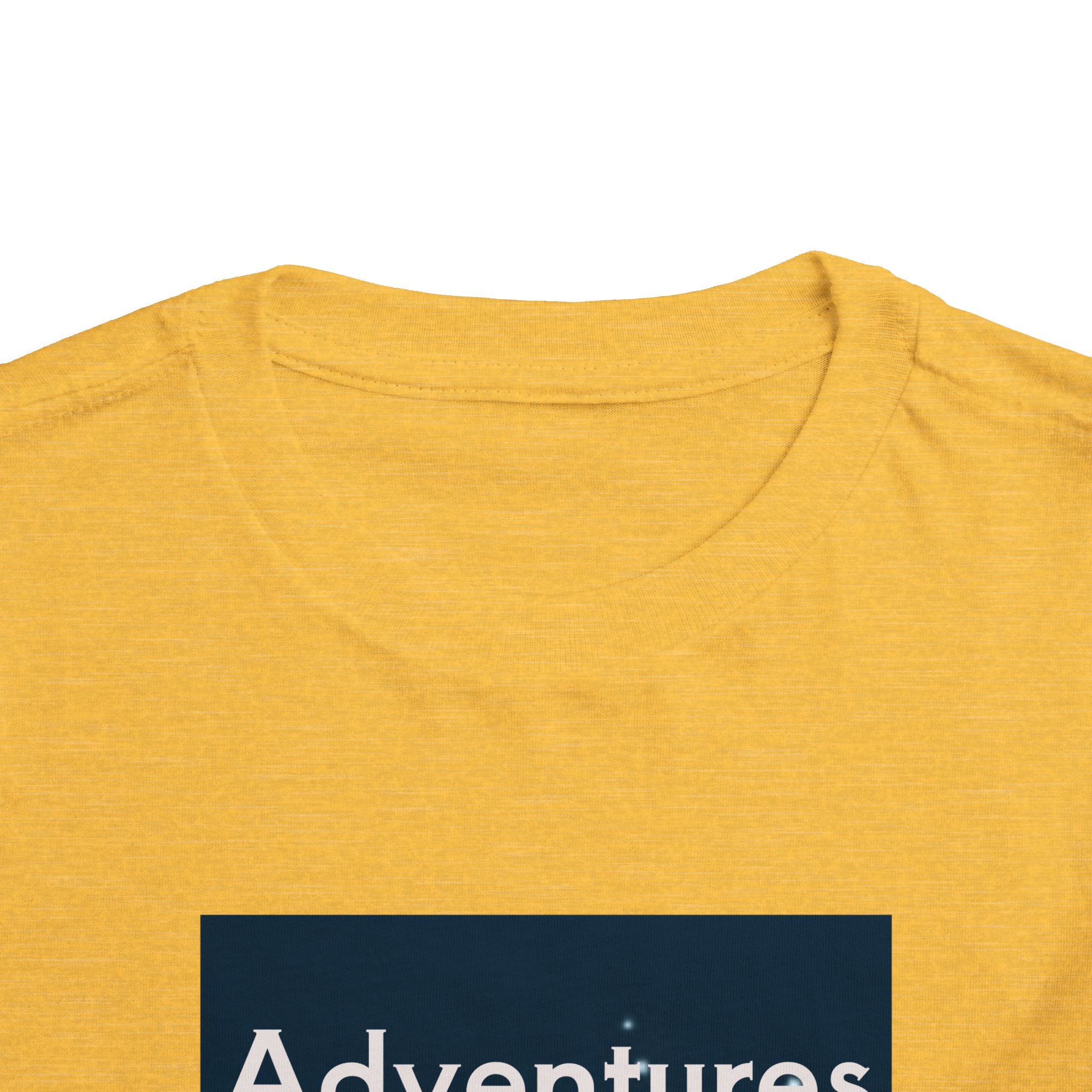 Toddler T-shirt — Adventures Cute Astronaut & Retro Space Rockets Design