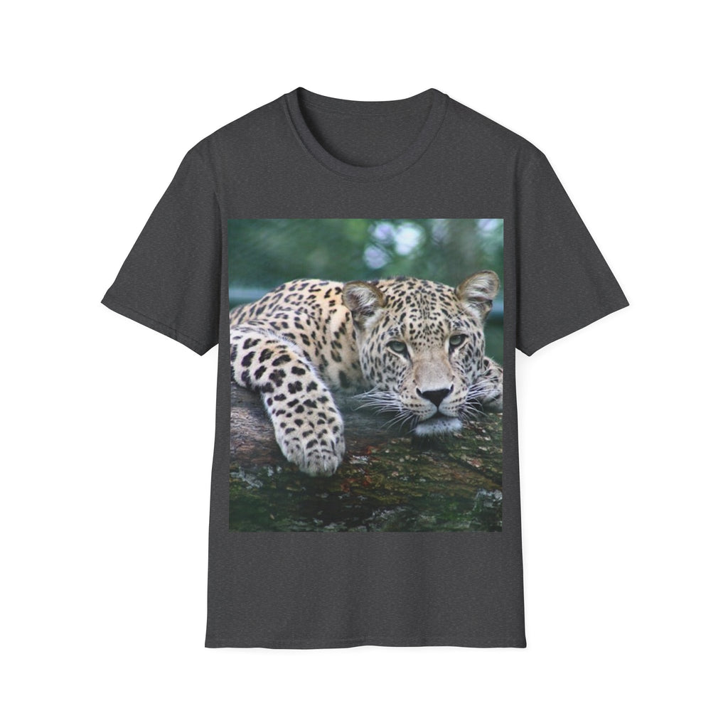 Leopard Gaze T-Shirt — Bold Wildlife Photo Tee